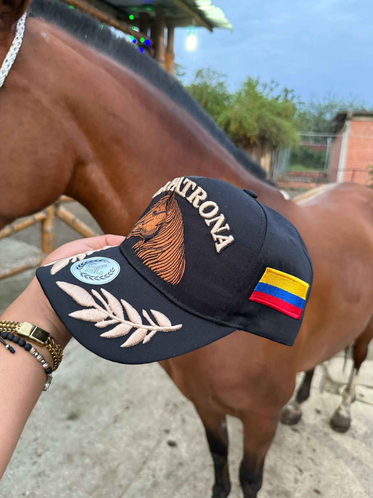 Gorra La Patrona Negra 🐎